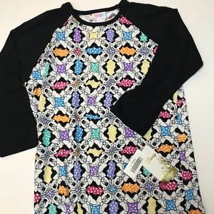 Small Disney LuLaroe Randy Baseball Tee NWT